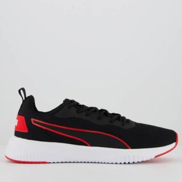 Imagem de Tênis Puma Flyer Flex BDP Preto e Vermelho, 39