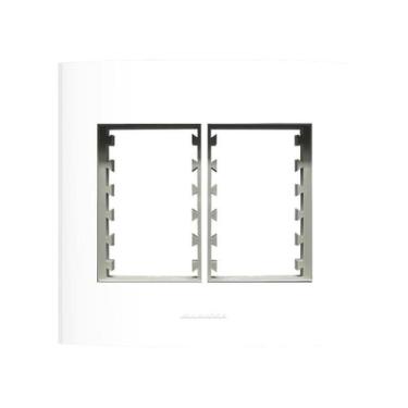 Imagem de Placa 4X4 6 Módulos Branco Inova Pro 85006 Alumbra