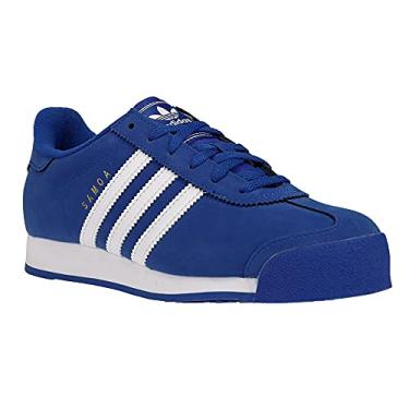 Imagem de adidas Novos sapatos masculinos originais Samoa tamanho, Azul/branco, 39