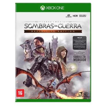 Imagem de Jogo Xbox One Sombras Da Guerra Definitive Edition Físico - WARNER