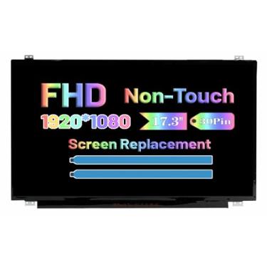 Imagem de Tela de substituição para N173HCE-E31 17,3 polegadas sem toque FullHD 1080P painel LED LCD