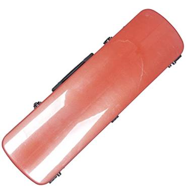 Imagem de Estojo Para Violino Retangular Tamanho 4/4 Estojo Rígido Para Violino Em Fibra De Carbono Com Alça Ajustável Estojo Para Transporte Tamanho Completo Estojo de Violino (Color : 02)
