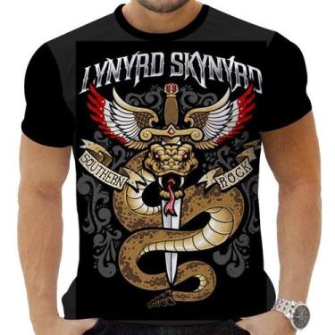 Imagem de Camiseta Camisa Personalizada Rock Lynyrd Skynyrd Clássico 5 - Obsidia