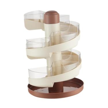 Imagem de MotiveTech Cesto escorredor para frutas e legumes, bandejas para preparo de alimentos, armazenamento versátil para cozinha, prato giratório separado para fondue, 2 Níveis