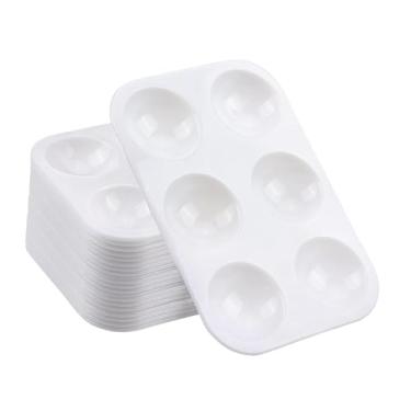 Imagem de Esquirla Conjunto de 20 Paletas de Pintura para, Materiais de Arte, Ideal para Aulas de Artesanato, Projetos Escolares, Crianças, Adultos e