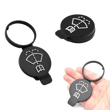 Imagem de 2 peças de substituição da tampa de fluido do lavador de para-brisa para GMC, Chevrolet, Cadillac, Buick, Camaro, Silverado, Cruze – OEM # 12767700, 13227300, 1450270