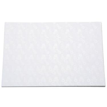 Imagem de Folhas laminadas holográficas A4 50 unidades Cores brilhantes Efeitos brilhantes Filme de laminação a frio Papel adesivo à prova d'água para projetos DIY Fotos Arte Material BOPP (Estilo Flor)