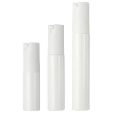 Imagem de YELARXI Frascos de bomba sem ar, dispensador de cosméticos tamanho de viagem, recipientes recarregáveis, frascos de spray para produtos de higiene pessoal adequado para (hidratante/xampu/creme) 20/30