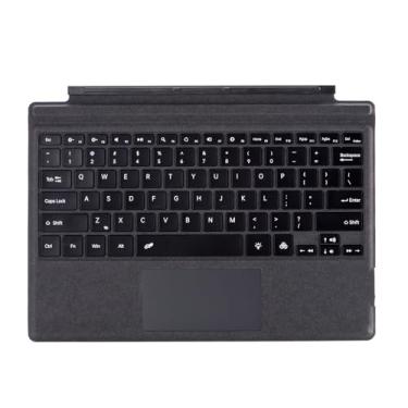 Imagem de Teclado Surface Pro para 3 4 5 6 7 BT 1 Retroiluminado Magnético Slim Design 10m