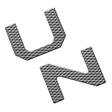 Imagem de EyeCatcher Inserções de letra para porta traseira compatíveis com Tundra 2022-2026 (preto de piano de alto brilho)