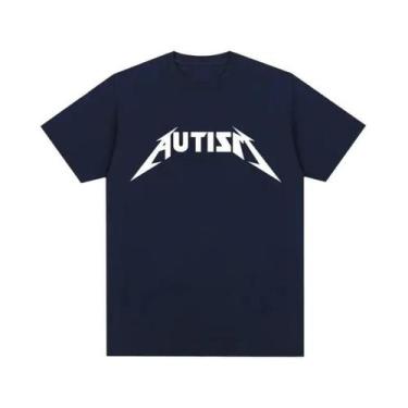 Imagem de Camiseta Unissex Oversized De Verão Com Estampa De Meme De Rock Metal 