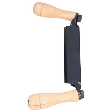 Imagem de ZAWELIYO Faca de Desenho Reto Ferramenta de Marcenaria Durável e Segura para Poste de Cerca de Madeira, Aço de Tungstênio Faca de Barbear de Tipo Reto Adequada para Construtores de Madeira e (10 pol.)