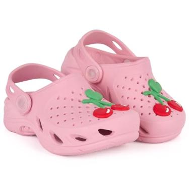 Imagem de Babuche Unissex Infantil Plugt Ventor Cereja Leve Confortável Antiderrapante Uso Diário Anatômico (Rosa Balé, BR, Criança de 1 a 3 anos, Faixa Numérico, 19, 20)