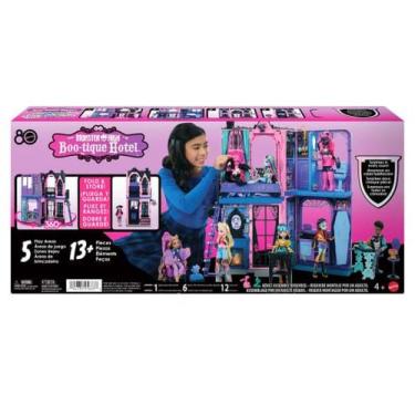 Imagem de Casa De Bonecas Monster High Bootique Hotel Mattel Jbf16