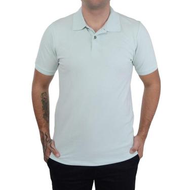 Imagem de Camisa Polo Masculina Ogochi Essencial Slim Verde - 0075-Masculino