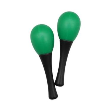 Imagem de Conjunto De Maracas Pequenas 2 Peças Instrumentos De Percussão Orff Pa