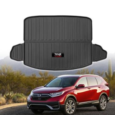 Imagem de Tapetes de carga de carro personalizados forro de porta-malas acessórios de proteção TPE para todos os climas (para Honda CR-V 2017-2022)