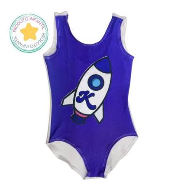 Imagem de Body Collant Infantil com Foguete Temático Katlen Dos Rosa - Zuum Boom
