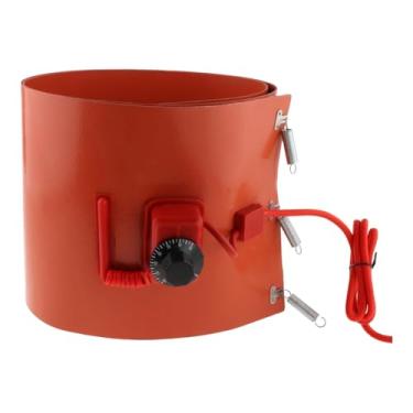 Imagem de oshhni Aquecedor de Tambor/Balde com Faixa de Aquecimento Fácil de Usar, Temperatura Ajustável para Mel, Resina, Óleo, Parafina, Cera e Tinta, Botão