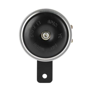 Imagem de Buzina de metal de voz alta universal 105DB para motocicletas, quadriciclos, carros com capa