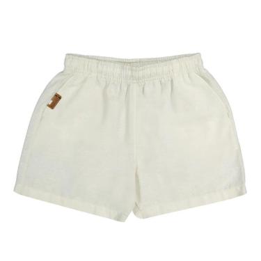 Imagem de Bermuda Resort Casual Masculina Ogochi 004524102-0168 Off White-Masculino