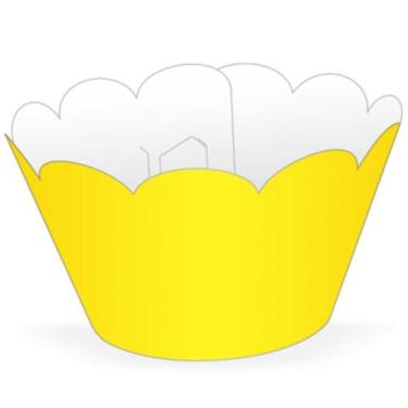 Imagem de Mini wrapper m5 com 12 unidades rabicó  - RABICO, Amarelo