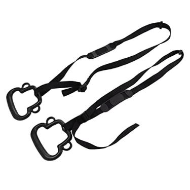 Imagem de AYNEFY Anéis de Ginástica para Crianças, Anéis de Fitness Em Formato de Macaco Ajustáveis, Capacidade de Carga de 330,7 Lb, Ideais para Brincadeiras e Exercícios Ao Ar Livre (#3)