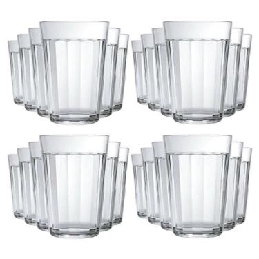 Imagem de Jogo 24 Uni Copo Americano 300ml De Vidro Agua Cerveja Bar - Nadir Fig