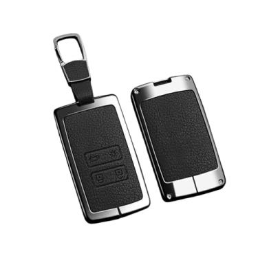 Imagem de Capa de liga de couro para chave de carro compatível com Koleos Kadjar Captur Megane Talisman Espace Clio Zoe Scenic 4 Arkana Dacia Sander(Style1)