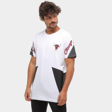 Imagem de Camiseta NBA Chicago Bulls Long Mitchell & Ness Masculina-Masculino