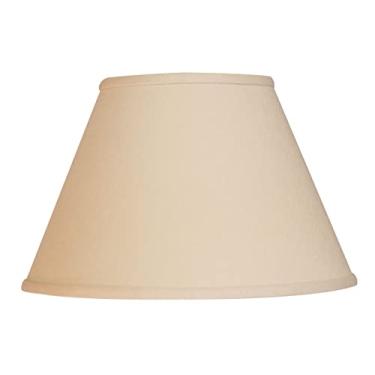 Imagem de pcagfaajmh Abajur inclinado para iluminação elegante, lavadora, tecido de linho, bege