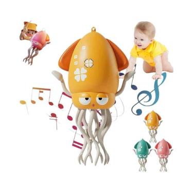 Imagem de Brinquedo Educativo Para Crianças, Pato De Balanço Em Desenho Animado,