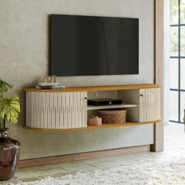 Imagem de Rack Suspenso Moderno Tívoli Cumaru-opala