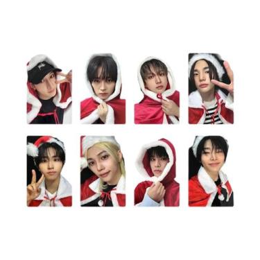 Imagem de Banda de menino coreano ablum lomo cartão SKZ 'HOP' cartão de oferta e