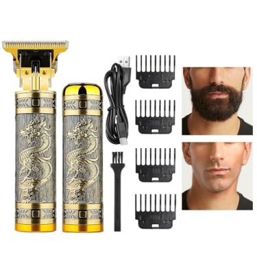 Imagem de Aparador de Cabelo para Homens | Kit de Cuidados Pessoais sem Fio para Uso Seco e Molhado - Aparelho de Corte para Cabelo e Barba de Homem - Para Pai Marido Barbeiro Viagem Casa Presente de