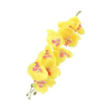 Imagem de Orquídea Borboleta Artificial Phalaenopsis: Flores Artificiais Para De