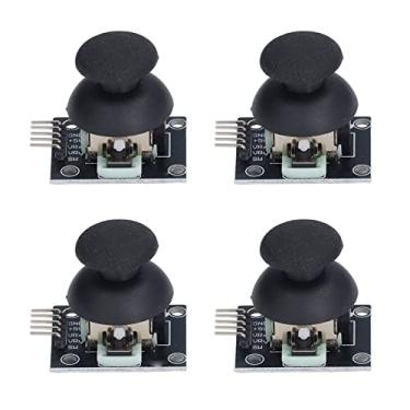 Imagem de plplaaoo Joystick Module Game Controller Control Sensor X Y Dual Axes 4Pcs Set Kit for PS2 Remote Control ABS PCB