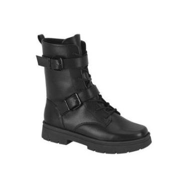 Imagem de Bota Coturno Vizzano Feminino 3101.102 Preto-Feminino