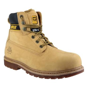 Imagem de CAT Calçado masculino Holton Sb E Fo Hro Src Bota de cano curto, Redefinição de mel, 44