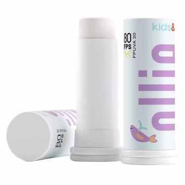 Imagem de Protetor Solar Infantil em Bastão Mineral Ollie FPS 80 FPUVA 30 15g-Unissex