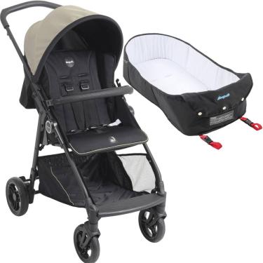Imagem de Carrinho de Bebe Passeio com Ninho Moises Burigotto Lui 22 Sand