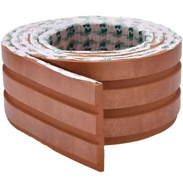 Imagem de Painel Ripado Autocolante de EVA 2,5 Metros Urban Bronze - RPDOL 16 - 