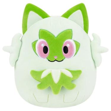 Imagem de Squishmallows - Pelucia Sprigatito De 35cm Pokémon