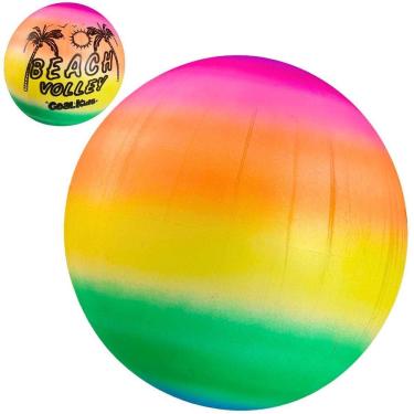 Imagem de Bola Vinil Dente de Leite Multicolorida - Praia