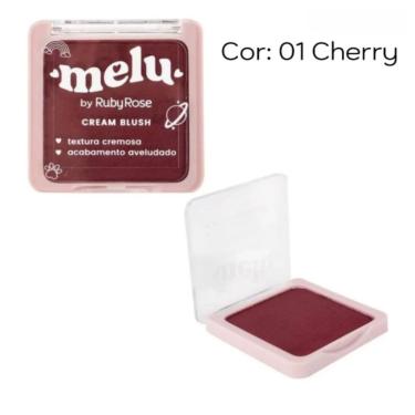 Imagem de Melu By Ruby Rose Cream Blush 01 Cherry - Blush 9g