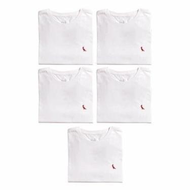 Imagem de Kit 5 Camisetas Brasa Pica Pau Bordado Reserva-Masculino