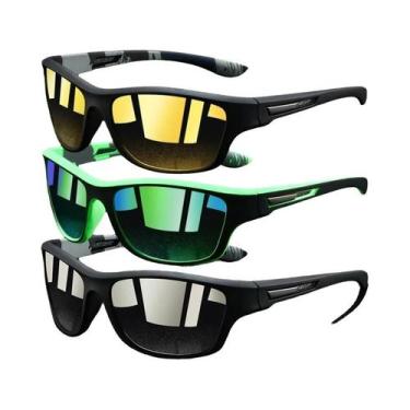 Imagem de Óculos De Sol Vintage Unissex Para Ciclismo E Pesca, Óculos De Moda Pa