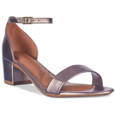 Imagem de Sandalia Feminina Salto Baixo Bloco Confortavel A326 - Usetakata/E-Tak