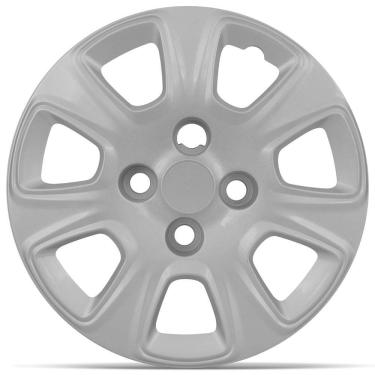 Imagem de Calota Grid Aro 13 Prata Fiat Uno Vivace 1.0 2011 a 2013 Unidade