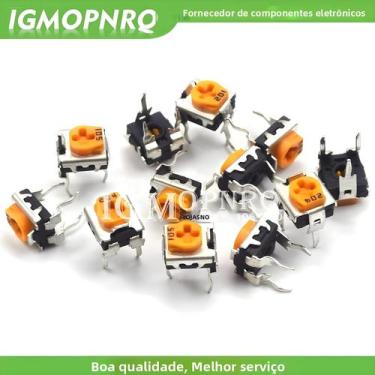 Imagem de Potenciômetro Variável De 100K 200K 500K 1M Ohm, 20 Peças, Série WH06 